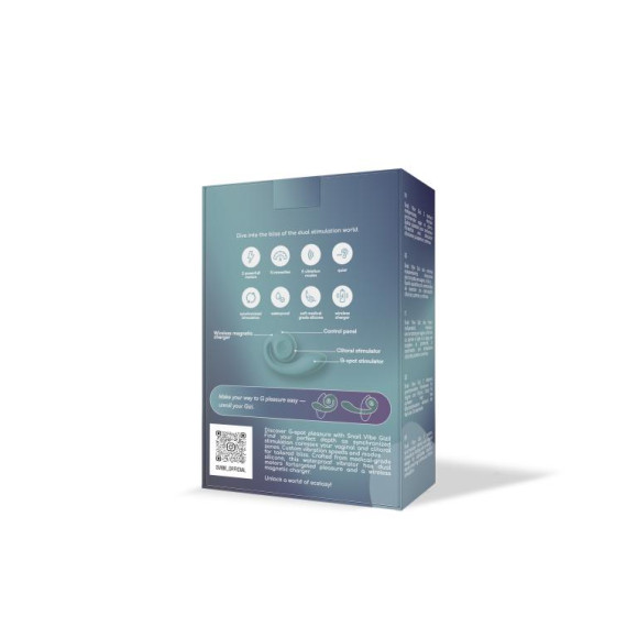 Мятный вибромассажёр SVibe Gizi Мятный вибромассажёр SVibe Gizi