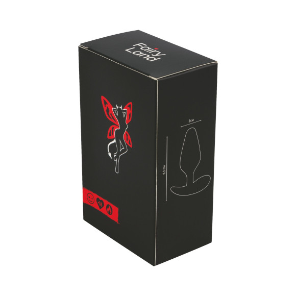 Черная анальная вибропробка с управлением через приложение - 10,3 см. Черная анальная вибропробка с управлением через приложение - 10,3 см.