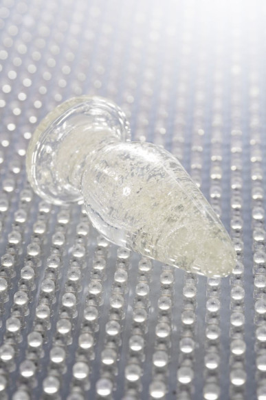 Прозрачная, светящаяся в темноте анальная втулка - 9,8 см. Прозрачная, светящаяся в темноте анальная втулка - 9,8 см.