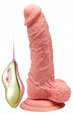 Телесный ротатор-реалистик Charles - 17,5 см.