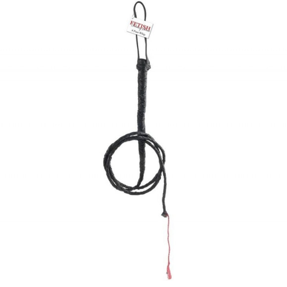 Черный кнут Black 6 foot Whip - 183 см. Черный кнут Black 6 foot Whip - 183 см.