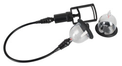 Вакуумная помпа для сосков с вибрацией Bad Kitty Vibrating Nipple Cups Вакуумная помпа для сосков с вибрацией Bad Kitty Vibrating Nipple Cups
