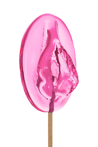 Леденец в форме вагины со вкусом айриш крим - 50 гр. Леденец в форме вагины со вкусом айриш крим - 50 гр.