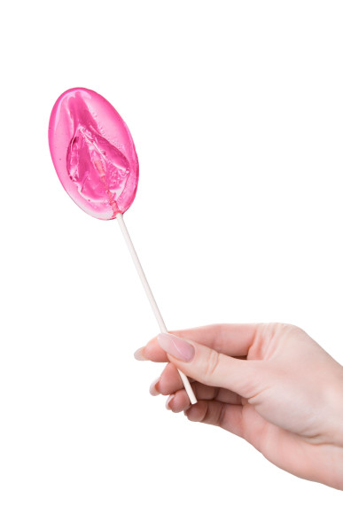 Леденец в форме вагины со вкусом айриш крим - 50 гр. Леденец в форме вагины со вкусом айриш крим - 50 гр.