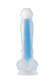 Прозрачно-синий фаллоимитатор, светящийся в темноте, Bruce Glow - 22 см. Прозрачно-синий фаллоимитатор, светящийся в темноте, Bruce Glow - 22 см.