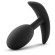 Черная анальная пробка Silicone Vibra Slim Plug Medium - 10,2 см. Черная анальная пробка Silicone Vibra Slim Plug Medium - 10,2 см.