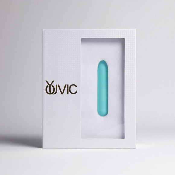 Бирюзовая перезаряжаемая вибропуля Youvic Бирюзовая перезаряжаемая вибропуля Youvic