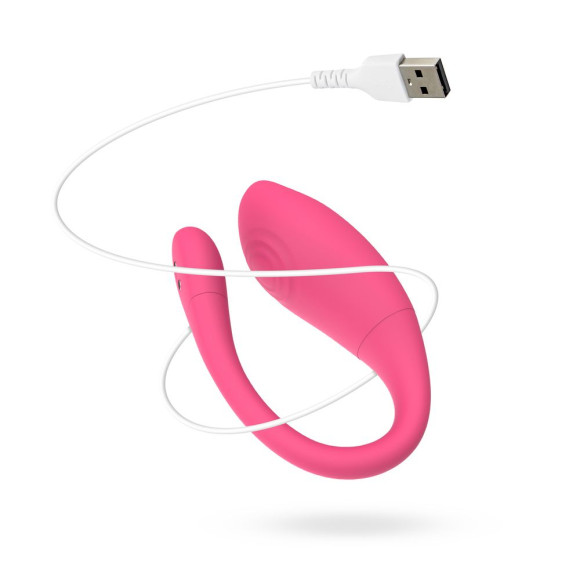 Розовое интерактивное виброяйцо Aria Розовое интерактивное виброяйцо Aria