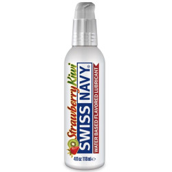Лубрикант Swiss Navy Strawberry Kiwi Lube с ароматом клубники и киви - 118 мл. Лубрикант Swiss Navy Strawberry Kiwi Lube с ароматом клубники и киви - 118 мл.