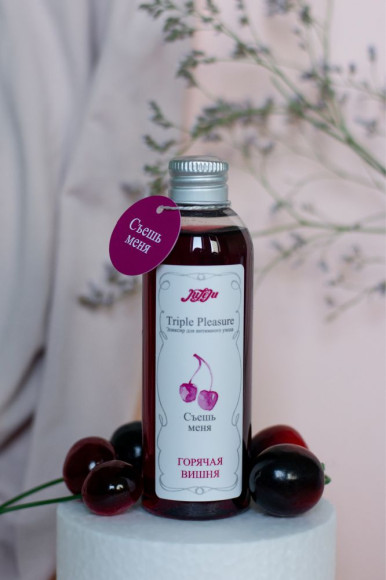 Эликсир Triple Pleasure «Горячая вишня» - 130 гр. Эликсир Triple Pleasure «Горячая вишня» - 130 гр.