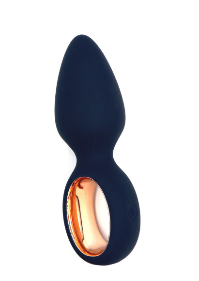 Синяя анальная вибропробка Mars - 11,5 см. Синяя анальная вибропробка Mars - 11,5 см.