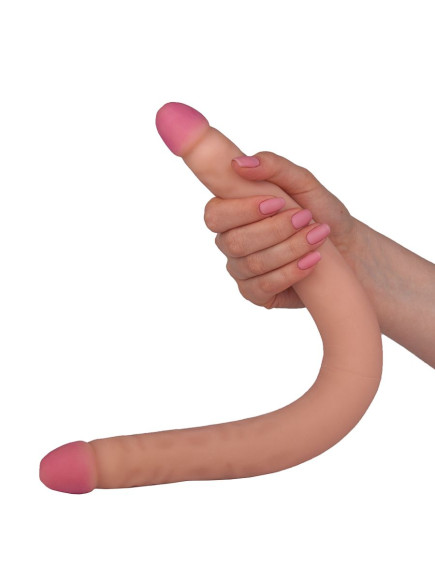 Двусторонний фаллоимитатор FORM KEEP - 42,6 см. Двусторонний фаллоимитатор FORM KEEP - 42,6 см.