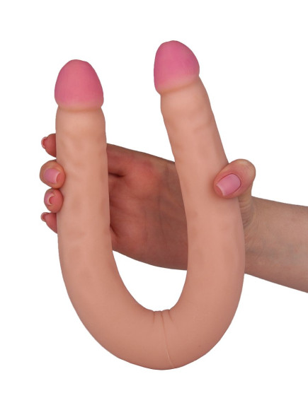 Двусторонний фаллоимитатор FORM KEEP - 42,6 см. Двусторонний фаллоимитатор FORM KEEP - 42,6 см.