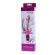 Розовый вибратор с анальным и клиторальным отростками Intimate Tease - 22 см. Розовый вибратор с анальным и клиторальным отростками Intimate Tease - 22 см.