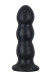 Чёрная анальная пробка MENZSTUFF GIGANTIC FILLER - 32,5 см.