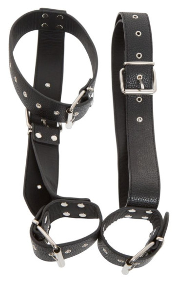 Фиксация на шею и запястья Bad Kitty Neck and Hand Restraints Фиксация на шею и запястья Bad Kitty Neck and Hand Restraints
