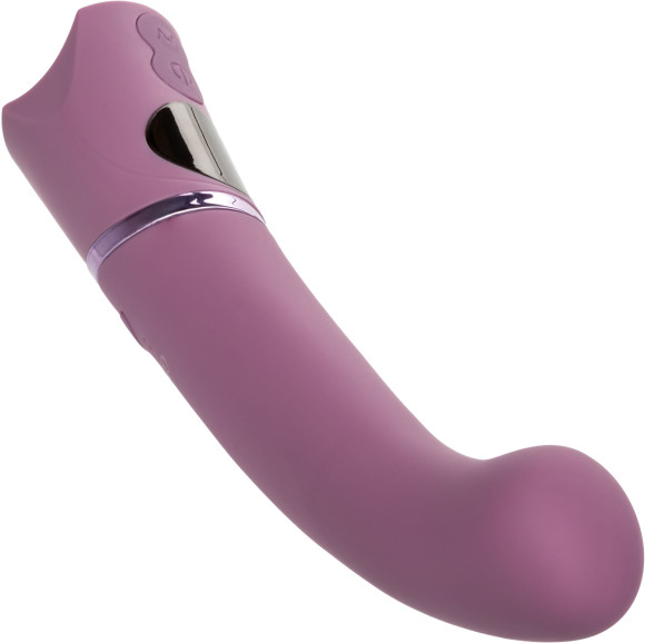 Сиреневый вибромассажер Orgasmatron Digital G-Wand - 19,7 см. Сиреневый вибромассажер Orgasmatron Digital G-Wand - 19,7 см.