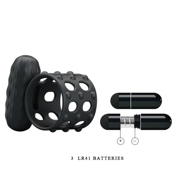 Широкое эрекционное кольцо с вибрацией Osborn Широкое эрекционное кольцо с вибрацией Osborn