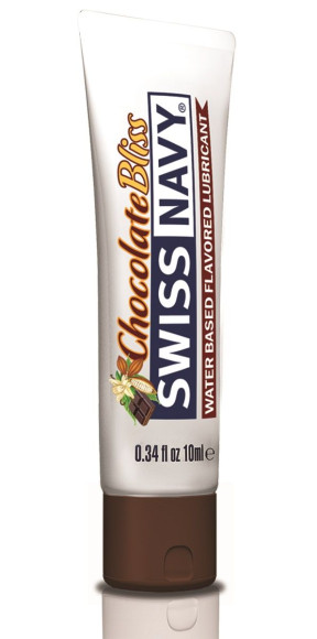 Лубрикант с ароматом шоколада Swiss Navy Chocolate Bliss Lube - 10 мл. Лубрикант с ароматом шоколада Swiss Navy Chocolate Bliss Lube - 10 мл.