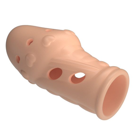 Телесная насадка на пенис Booker - 8 см. Телесная насадка на пенис Booker - 8 см.