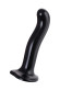 Черный стимулятор для пар P&G-Spot Dildo Size M - 18 см. Черный стимулятор для пар P&G-Spot Dildo Size M - 18 см.