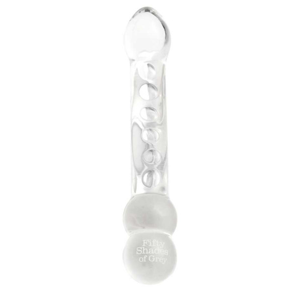 Прозрачный стеклянный стимулятор Glass Massage Wand Прозрачный стеклянный стимулятор Glass Massage Wand