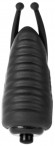 Чёрный вибростимулятор на палец Power Bee Black 