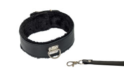 Черный ошейник Circus с поводком Черный ошейник Circus с поводком