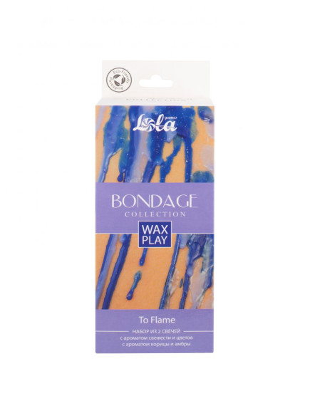 Набор из 2 БДСМ-свечей To Flame Набор из 2 БДСМ-свечей To Flame