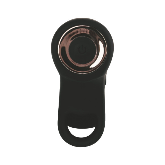 Черный вибромассажёр с клиторальной стимуляцией - 13,2 см. Черный вибромассажёр с клиторальной стимуляцией - 13,2 см.