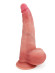 Телесный реалистичный фаллоимитатор с присоской - 30 см. Телесный реалистичный фаллоимитатор с присоской - 30 см.