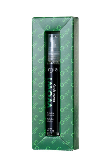 Оральный спрей Orgie WOW! Blowjob Spray с охлаждающим и возбуждающим эффектом - 10 мл. Оральный спрей Orgie WOW! Blowjob Spray с охлаждающим и возбуждающим эффектом - 10 мл.