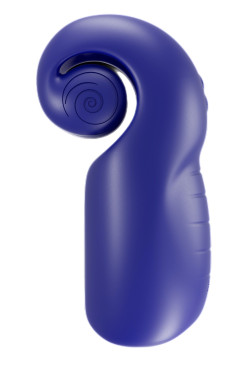 Синий мастурбатор SVibe Evo с вибрацией Синий мастурбатор SVibe Evo с вибрацией