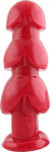 Анальная пробка TSX Large Three Bangs for Your Butt Red - 29 см.