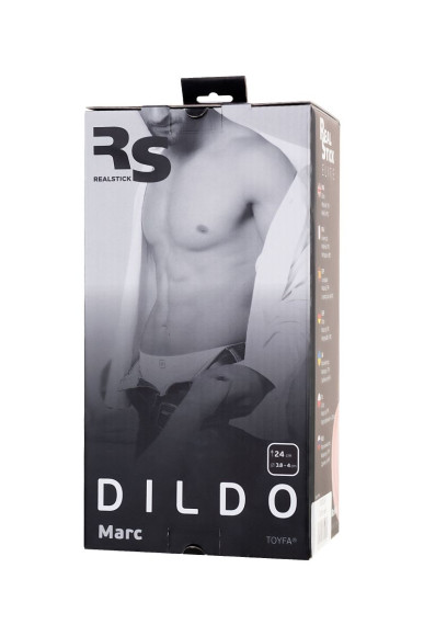 Телесный фаллоимитатор RealStick Elite DILDO Marc - 24 см. Телесный фаллоимитатор RealStick Elite DILDO Marc - 24 см.