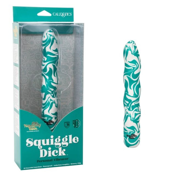 Волнообразный вибратор Squiggle Dick - 15,25 см. Волнообразный вибратор Squiggle Dick - 15,25 см.