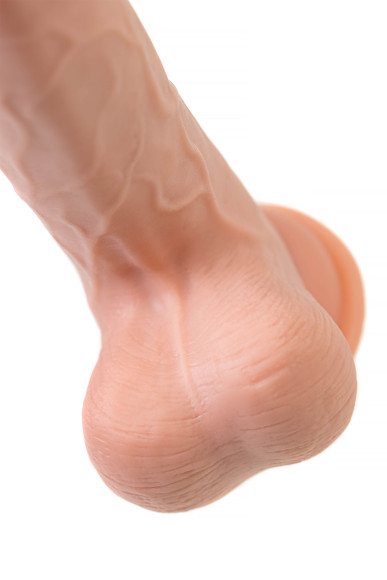 Телесный реалистичный фаллоимитатор My Treasure - 18,5 см. Телесный реалистичный фаллоимитатор My Treasure - 18,5 см.