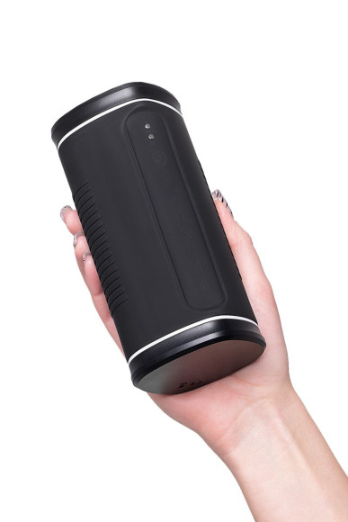 Черный перезаряжаемый мастурбатор Calor Черный перезаряжаемый мастурбатор Calor