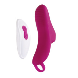 Бордовая вибронасадка на палец Pluto Бордовая вибронасадка на палец Pluto