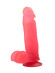Податливый розовый фаллоимитатор на присоске - 19 см. Податливый розовый фаллоимитатор на присоске - 19 см.