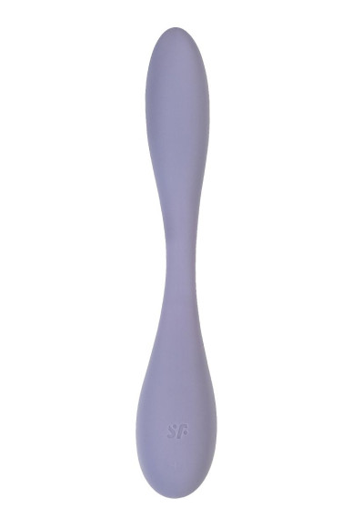 Сиреневый гибкий вибратор Satisfyer G-Spot Flex 5+ - 19,6 см. Сиреневый гибкий вибратор Satisfyer G-Spot Flex 5+ - 19,6 см.