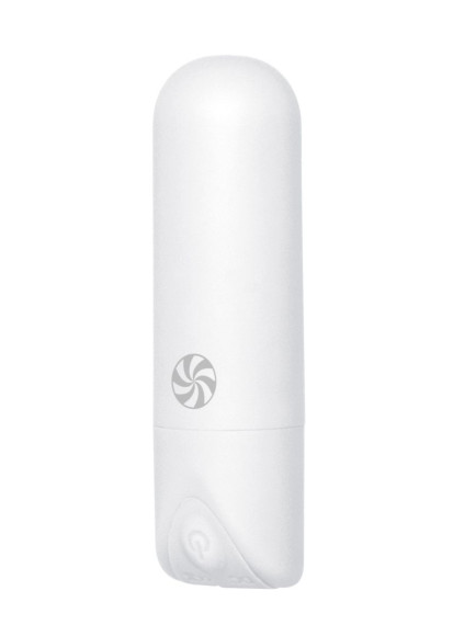 Белая перезаряжаемая вибропуля Gala Белая перезаряжаемая вибропуля Gala