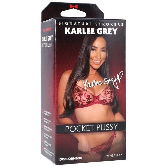 Мастурбатор-вагина Karlee Grey ULTRASKYN Pocket Pussy Мастурбатор-вагина Karlee Grey ULTRASKYN Pocket Pussy