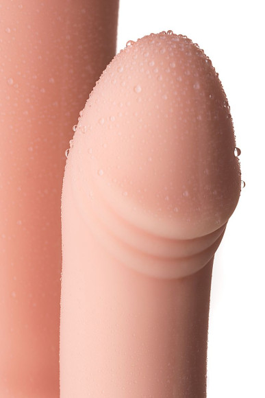 Двойной фаллоимитатор с присоской и съемной вибропулей - 19,5 см. Двойной фаллоимитатор с присоской и съемной вибропулей - 19,5 см.