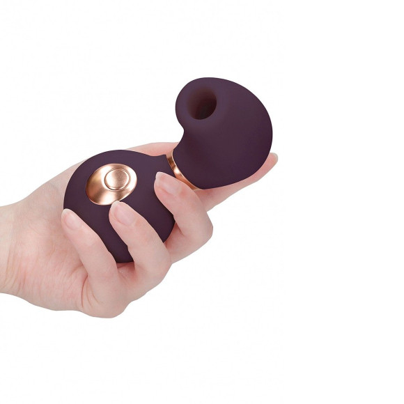 Фиолетовый клиторальный вакуум-волновой массажер Irresistible Invincible Фиолетовый клиторальный вакуум-волновой массажер Irresistible Invincible