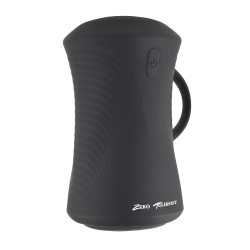 Черный вибромастурбатор с гироскопом Gyro Stroke