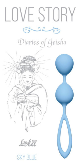 Голубые вагинальные шарики Diaries of a Geisha Голубые вагинальные шарики Diaries of a Geisha