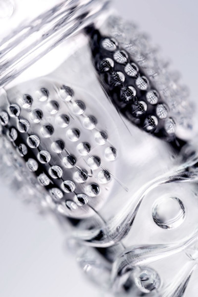 Прозрачная рельефная насадка на палец Hicks - 8,5 см. Прозрачная рельефная насадка на палец Hicks - 8,5 см.