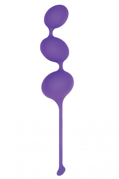 Фиолетовые анальные шарики INYA Orgasmic Balls