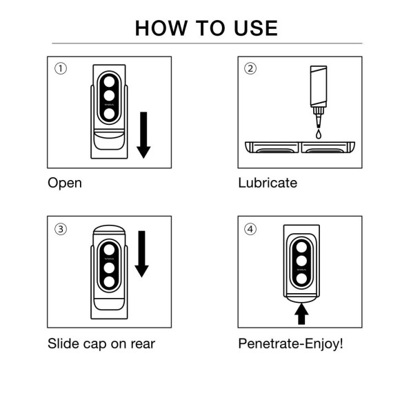 Белый мастурбатор FLIP HOLE WHITE Белый мастурбатор FLIP HOLE WHITE